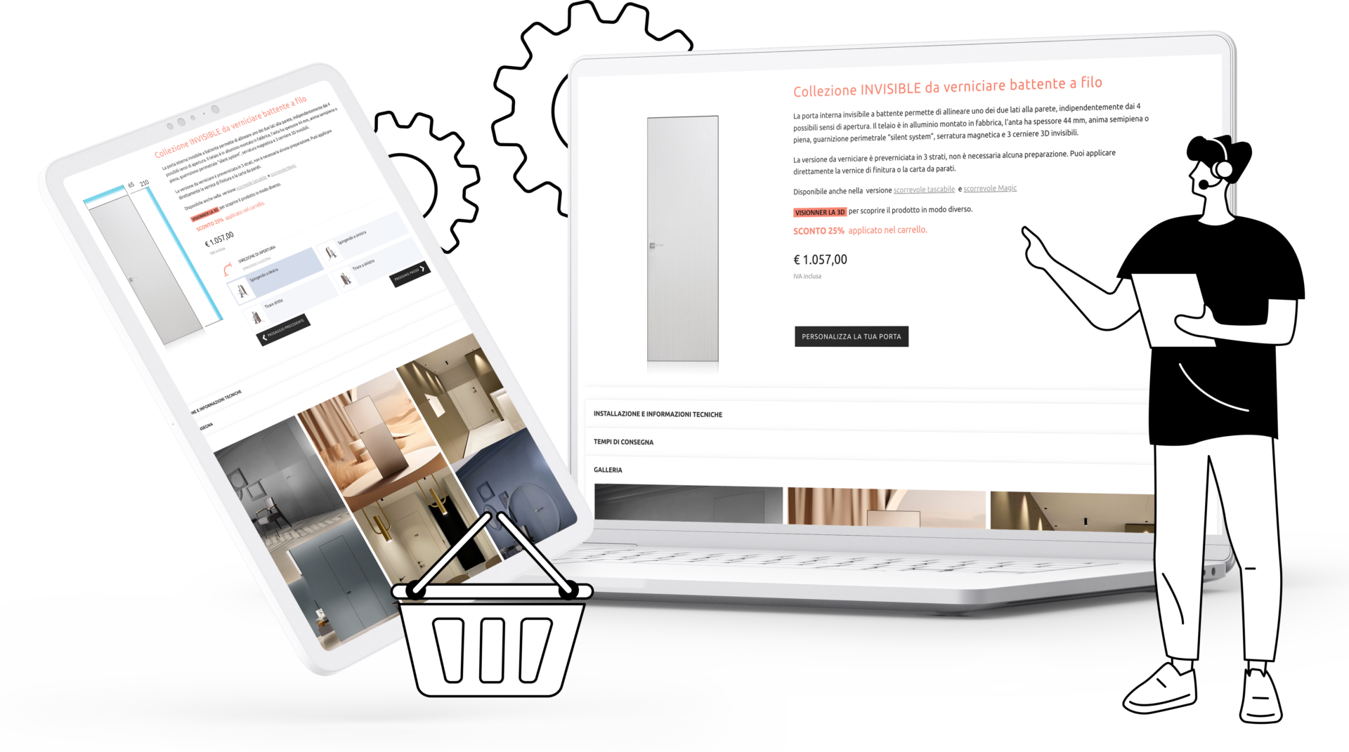 configuratore prodotto e-commerce